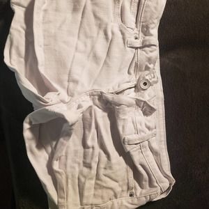 Buckle size 5 white jean shorts